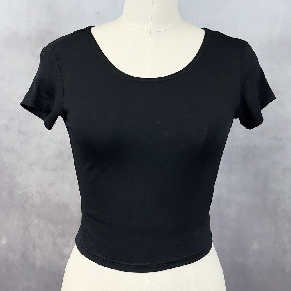 Y2K Judy Knapp Womens Baby Tee Medium Stretchy Bratz Mallcore Clean Girl Street‎